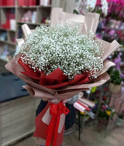 Букет цветов из: Гипсофила в Беловское