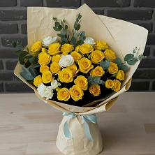 Букет цветов из:  Розы в Беловское