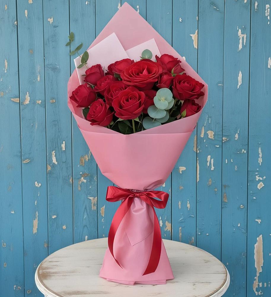 Букет цветов из: Розы в Беловское