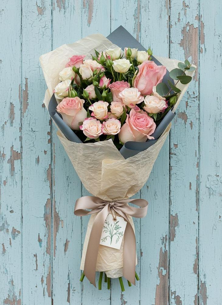 Букет цветов из: Розы в Беловское