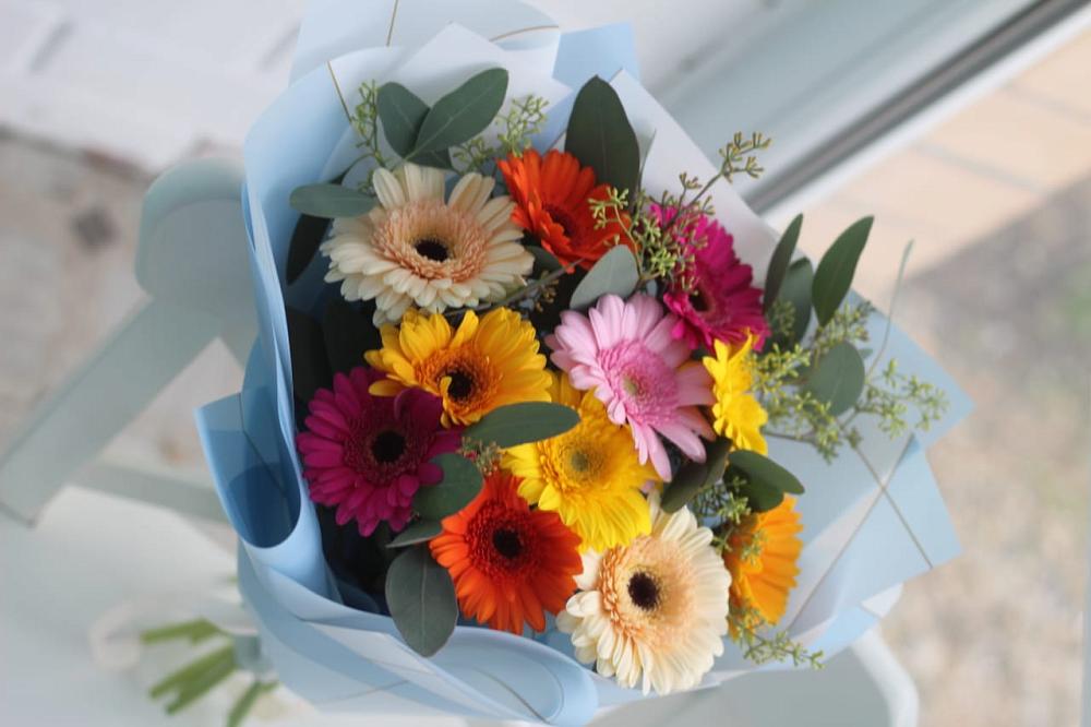 Букет цветов из: Герберы в Беловское