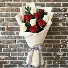 Букет цветов из:  Розы в Беловское