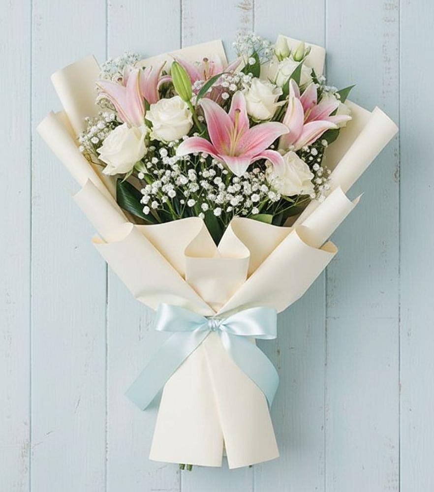 Букет цветов из: Лилии в Беловское