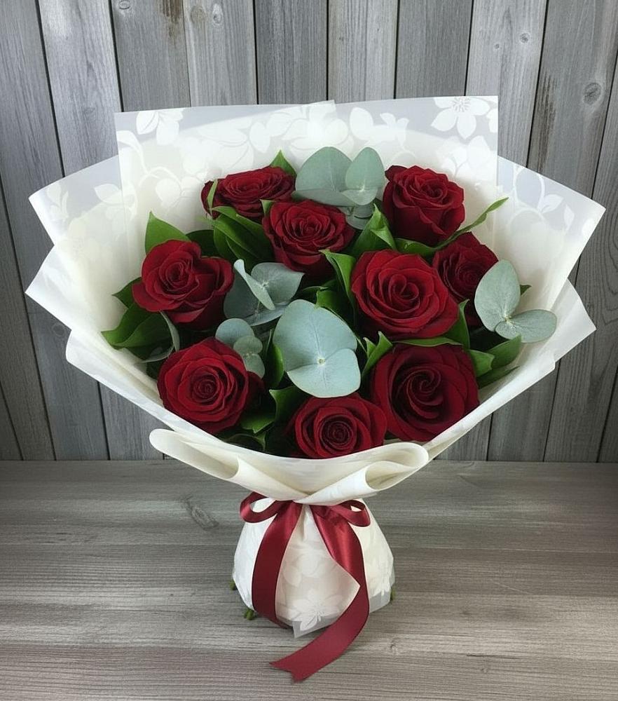 Букет цветов из: Розы в Беловское