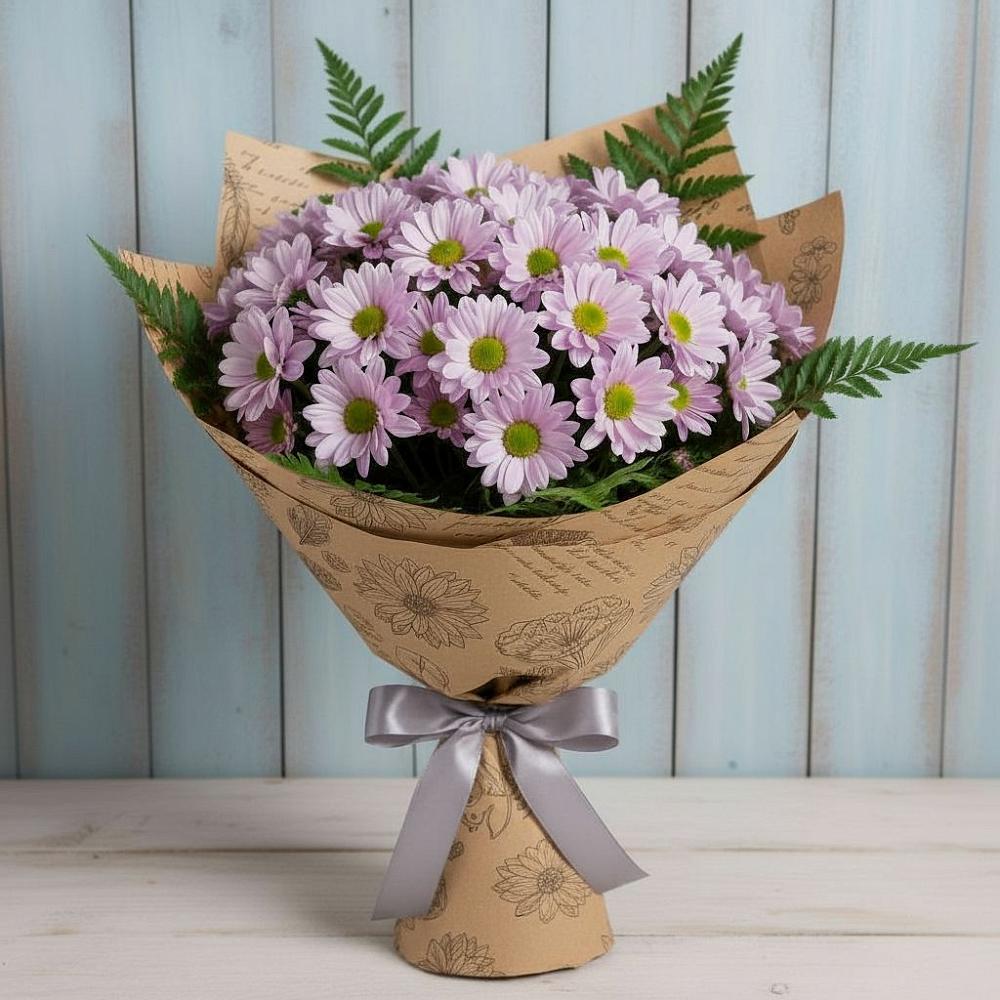 Букет цветов из: Хризантемы в Беловское