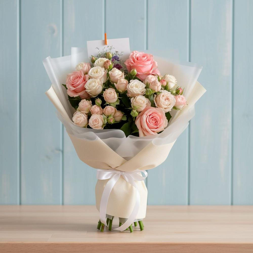 Букет цветов из: Розы в Беловское