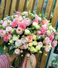 Букет цветов из:  Розы #REPLACE_PRED# Беловское