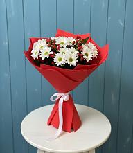 Букет цветов из:  Хризантемы в Беловское