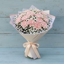 Букет цветов из:  Гвоздики в Беловское
