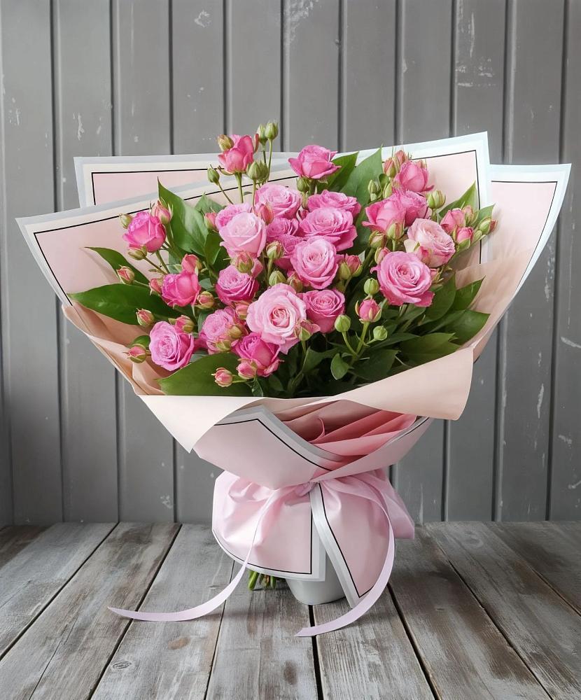 Букет Розовый кустик в Беловское