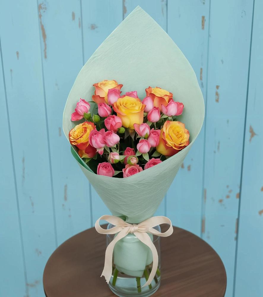 Букет цветов из: Розы в Беловское