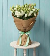 Букет цветов из:  Лизиантусы в Беловское