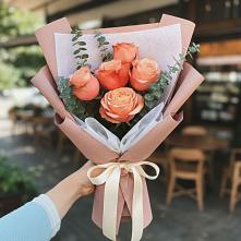 Букет цветов из:  Розы в Беловское