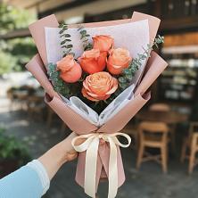 Букет цветов из:  Розы в Беловское