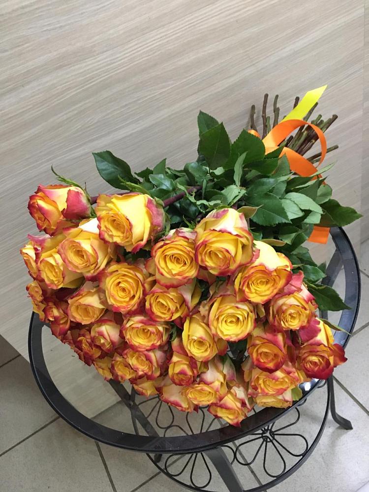 Букет Желтые розы в Беловское