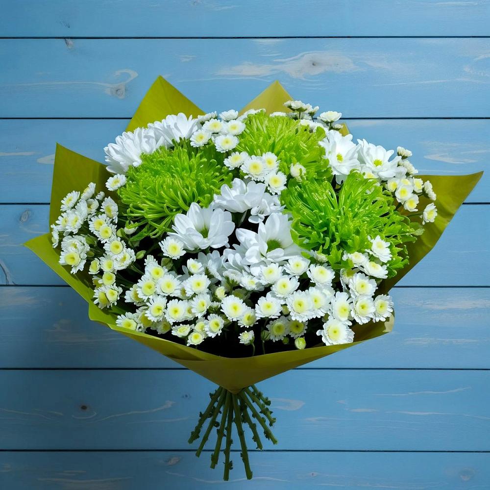 Букет цветов из: Хризантемы в Беловское
