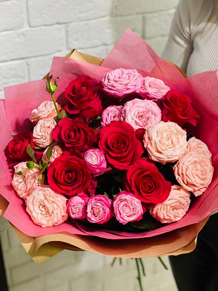 Букет цветов из: Розы в Беловское