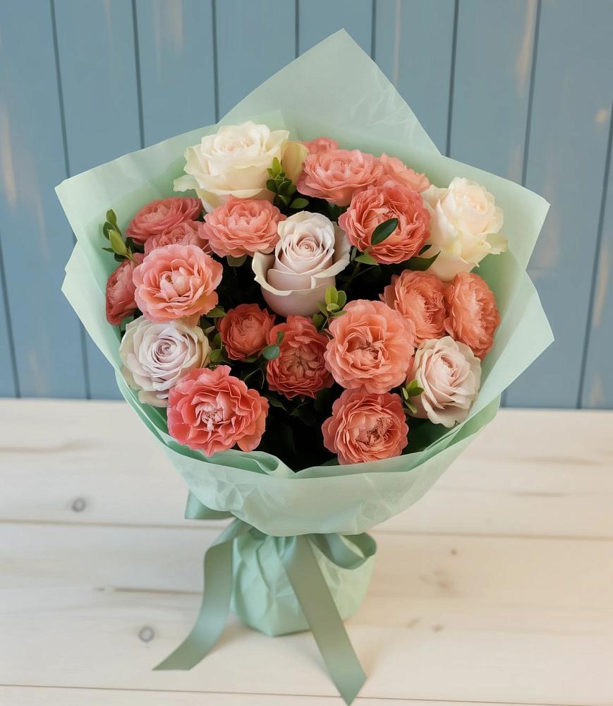 Букет цветов из: Розы в Беловское