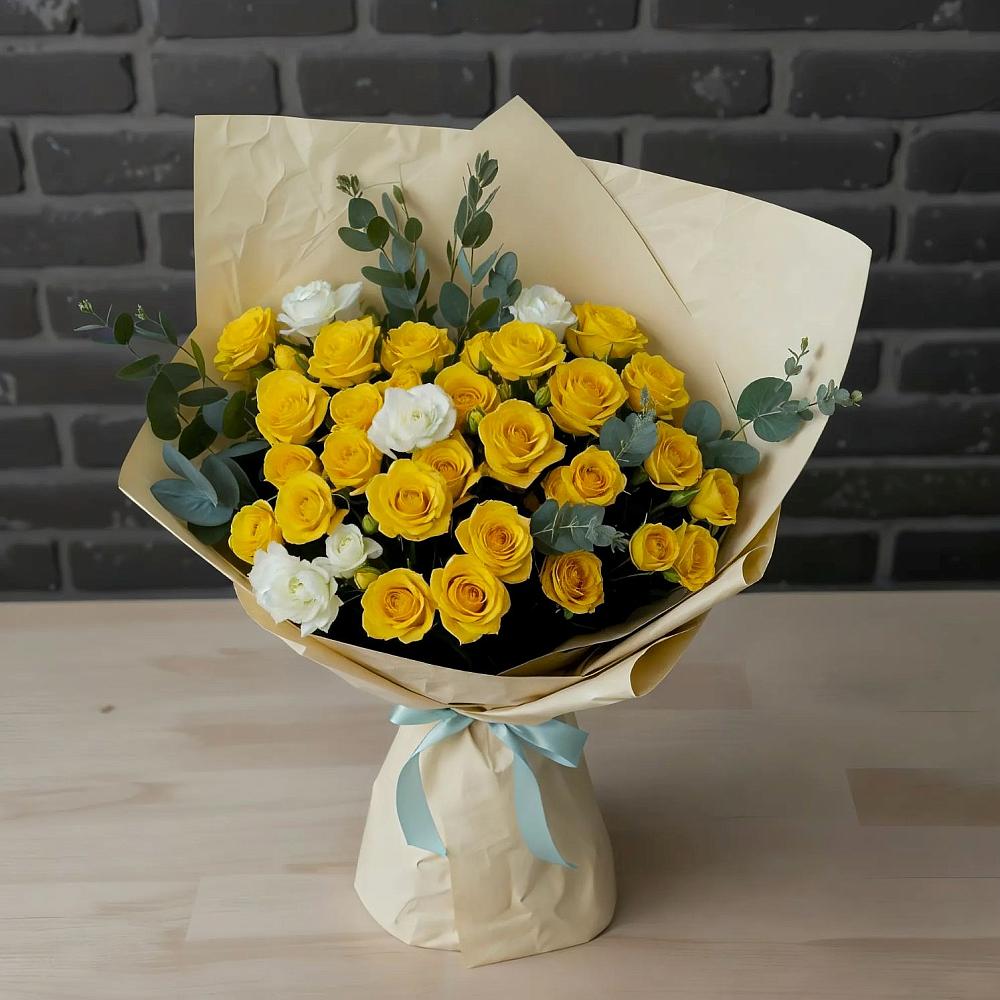 Букет цветов из: Розы в Беловское