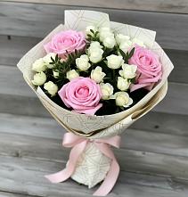 Букет цветов из:  Розы #REPLACE_PRED# Беловское