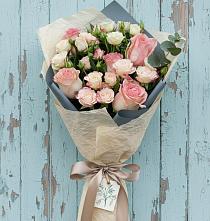 Букет цветов из:  Розы в Беловское