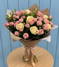 Букет цветов из:  Розы #REPLACE_PRED# Беловское