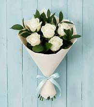 Букет цветов из:  Розы в Беловское