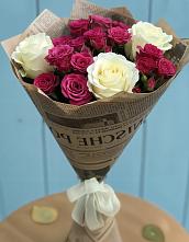 Букет цветов из:  Розы в Беловское