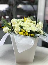 Цветочная композиция из Розы  в Беловское