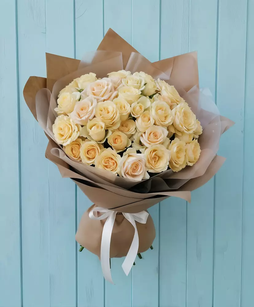 Букет Кремовое облако в Беловское