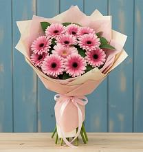 Букет цветов из:  Герберы #REPLACE_PRED# Беловское