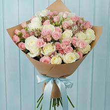 Букет цветов из:  Розы в Беловское