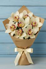 Букет цветов из:  Орхидеи и Розы в Беловское