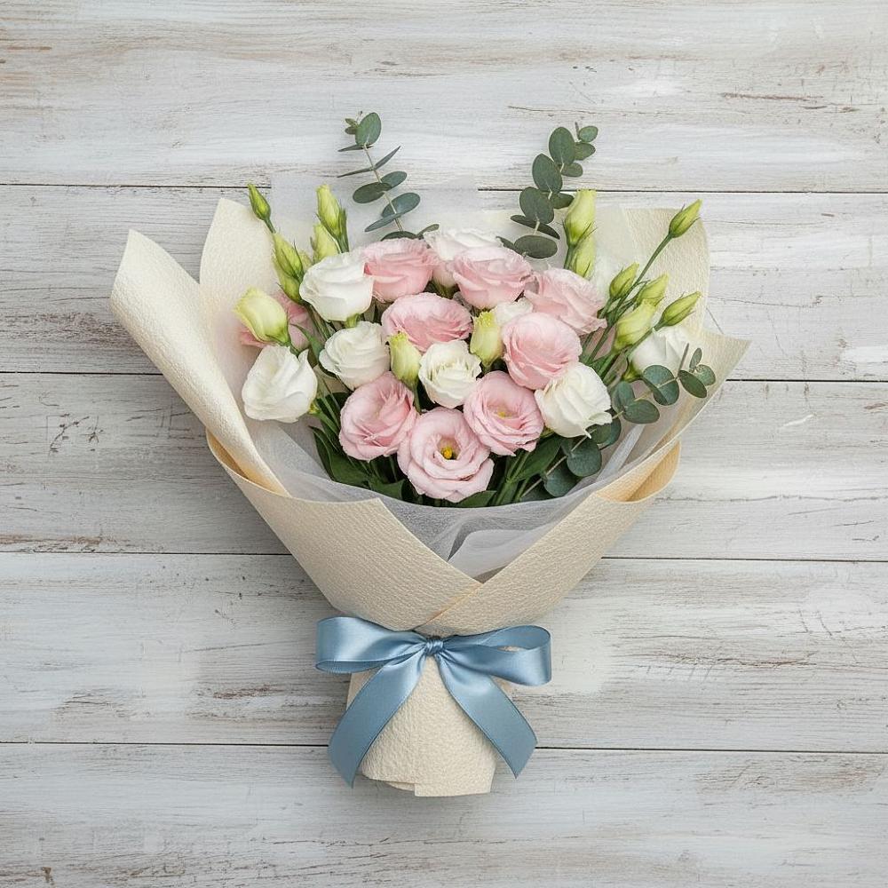 Букет цветов из: Лизиантусы в Беловское